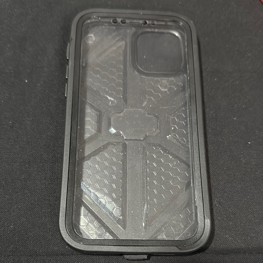 Black Rugged iPhone Case - Picture 2 of 2